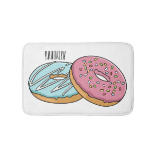 Tapis De Bain Illustration de Donut
