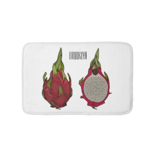 Tapis De Bain Illustration de dragon fruit