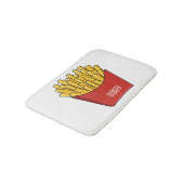 Tapis De Bain Illustration de frites (Angle)