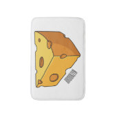 Tapis De Bain Illustration de fromage (Devant (Vertical))
