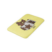 Tapis De Bain Illustration de gâteau de pain d'épices (Angle)