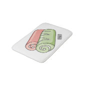 Tapis De Bain Illustration de gâteau suisse roll / roll (Angle)