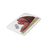 Tapis De Bain Illustration de jambon (Angle)
