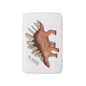 Tapis De Bain Illustration de Kentrosaurus (Devant (Vertical))
