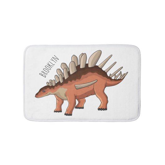 Tapis De Bain Illustration de Kentrosaurus (Devant)