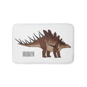 Tapis De Bain Illustration de Kentrosaurus