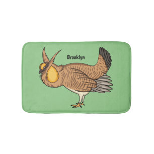 Tapis De Bain Illustration de la bande dessinée de poulet de pra