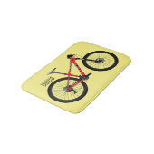 Tapis De Bain Illustration de la bande dessinée de vélo (Angle)