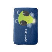 Tapis De Bain Illustration de la luciole vert mou (Devant (Vertical))