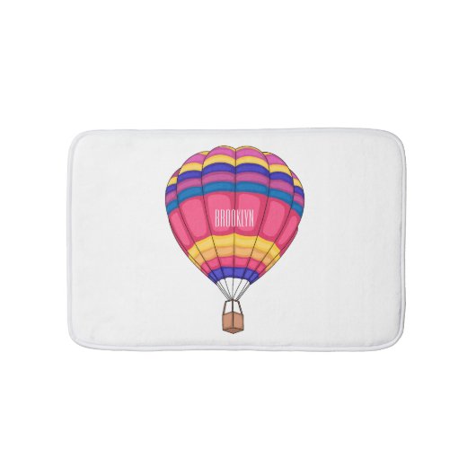 Tapis De Bain Illustration de la montgolfière (Devant)