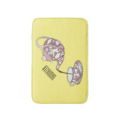 Tapis De Bain Illustration de la série Teacup (Devant (Vertical))