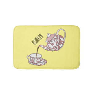Tapis De Bain Illustration de la série Teacup