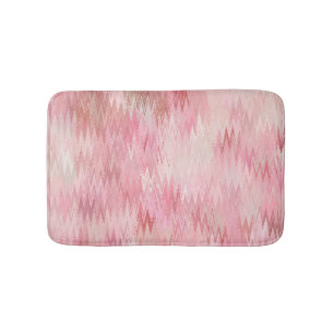 Tapis De Bain Illustration de l'Arrière - plan en mosaïque rose