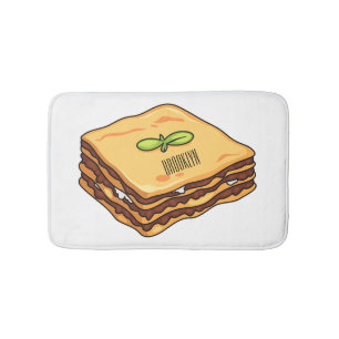 Tapis De Bain Illustration de Lasagna
