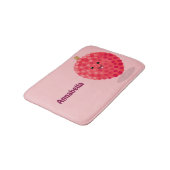 Tapis De Bain Illustration de litchee rose mignon (Angle)