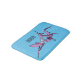 Tapis De Bain Illustration de l'orchidée mante (Angle)