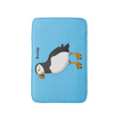 Tapis De Bain Illustration de macareux de l'Atlantique (Devant (Vertical))