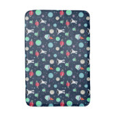 Tapis De Bain illustration de motif spatial (Devant (Vertical))
