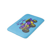 Tapis De Bain Illustration de moto Purple Quad (Angle)
