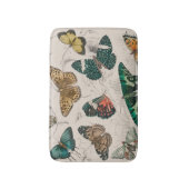 Tapis De Bain Illustration de papillon antique : 1820 Orfèvre (Devant (Vertical))
