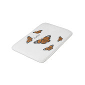 Tapis De Bain Illustration de papillon monarque (Angle)
