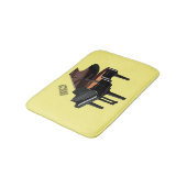 Tapis De Bain Illustration de piano (Angle)