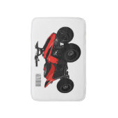 Tapis De Bain Illustration de Quad bike atv (Devant (Vertical))