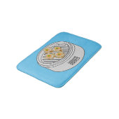 Tapis De Bain Illustration de Shumai dim sum (Angle)