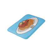 Tapis De Bain Illustration de Spaghetti (Angle)