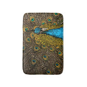 Tapis De Bain Illustration de splendeur de paon (Devant (Vertical))