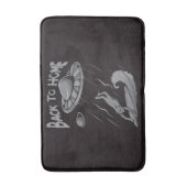 Tapis De Bain Illustration de surf pour alien avec retour à la m (Devant (Vertical))