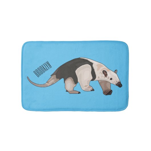 Tapis De Bain Illustration de Tamandua (Devant)