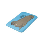 Tapis De Bain Illustration de Walrus (Angle)