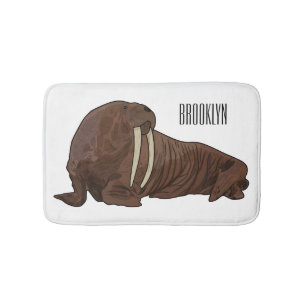 Tapis De Bain Illustration de Walrus