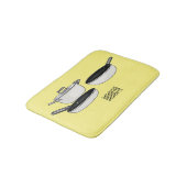 Tapis De Bain Illustration des jeux de cuisine (Angle)