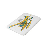 Tapis De Bain Illustration d'hydravion (Angle)
