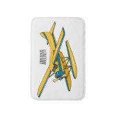 Tapis De Bain Illustration d'hydravion (Devant (Vertical))