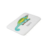 Tapis De Bain Illustration du caméléon de Jackson (Angle)