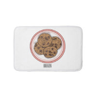 Illustration du cookie de puce à chocolat