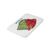 Tapis De Bain Illustration du crabe mignon (Angle)