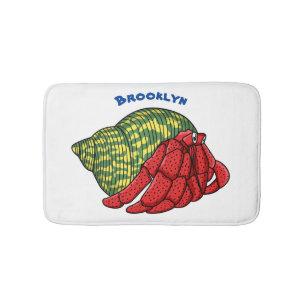 Tapis De Bain Illustration du crabe mignon