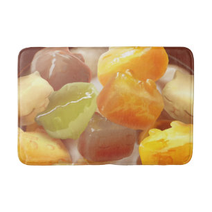Tapis De Bain Illustration du dessert de balle Taro