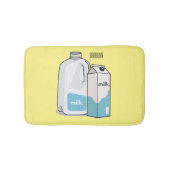 Tapis De Bain Illustration du lait (Devant)