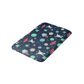 Tapis De Bain Illustration du Motif spatial (Angle)