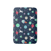 Tapis De Bain Illustration du Motif spatial (Devant (Vertical))