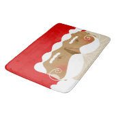 Tapis De Bain Illustration du Père Noël (Angle)