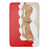 Tapis De Bain Illustration du Père Noël (devant Vertical)