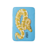 Tapis De Bain Illustration du serpent python birman (Devant (Vertical))