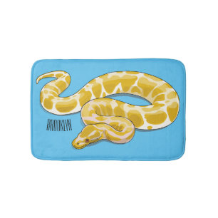 Tapis De Bain Illustration du serpent python birman
