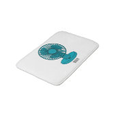 Tapis De Bain Illustration du ventilateur (Angle)